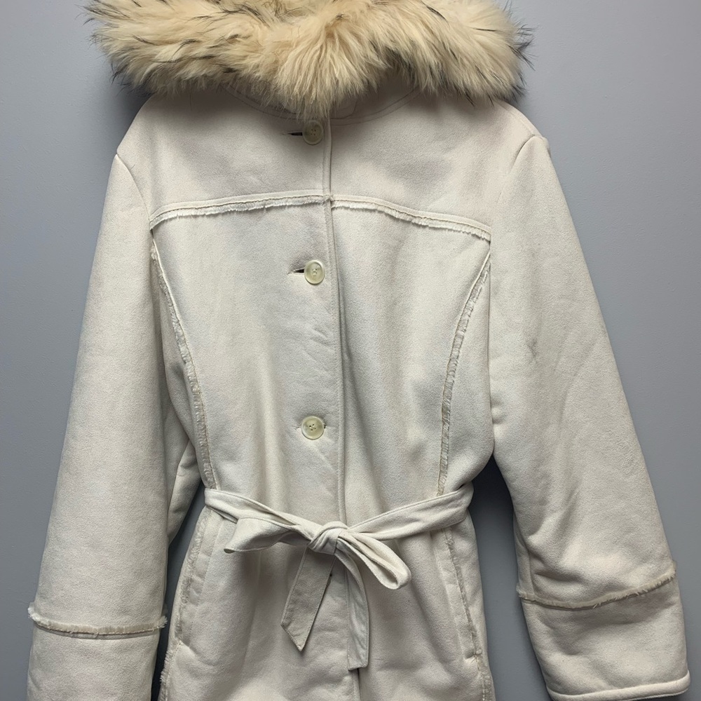 Womens White 1 Madison coat, size XL